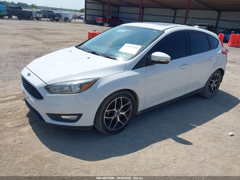 2017 Ford Focus, Удар сзади, IAAI, VIN 1FADP3M28HL229911 — фото 2