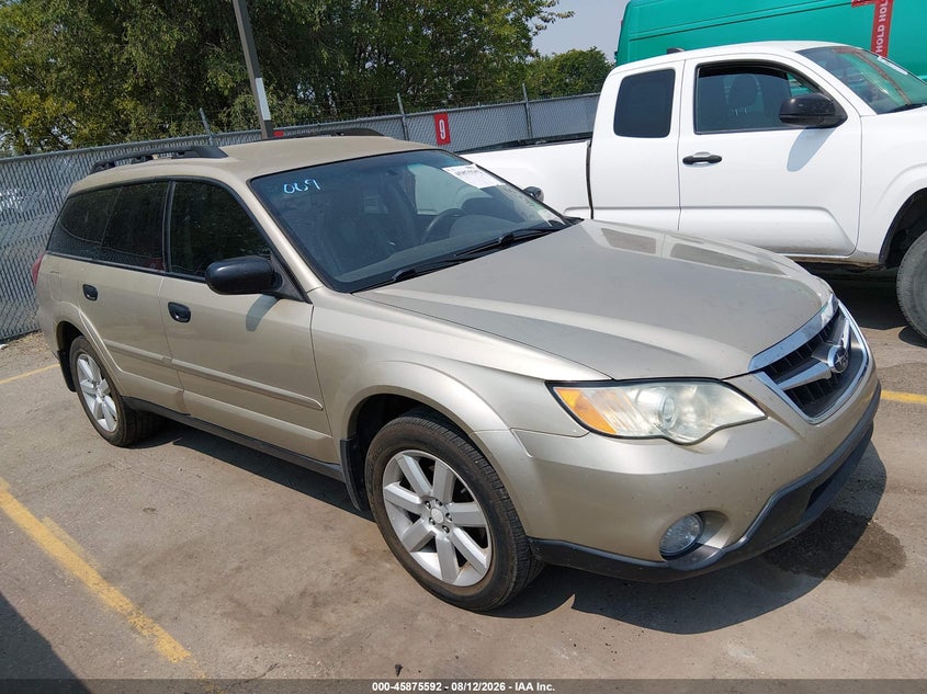 2009 SUBARU OUTBACK auction photo 1