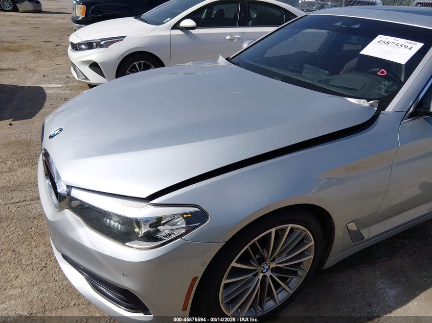 BMW 530I 2019 VIN WBAJA5C56KBX87403