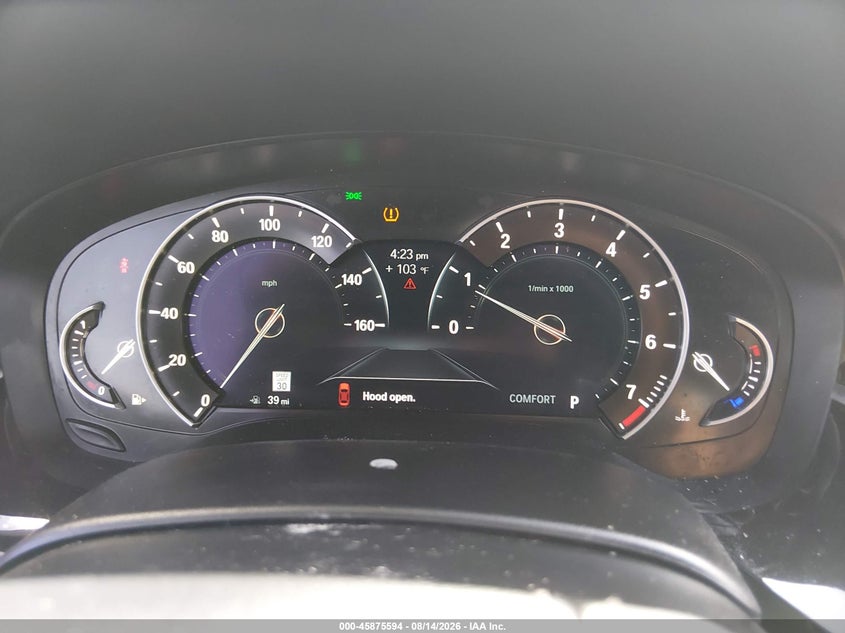 2019 BMW 530I auction photo 7