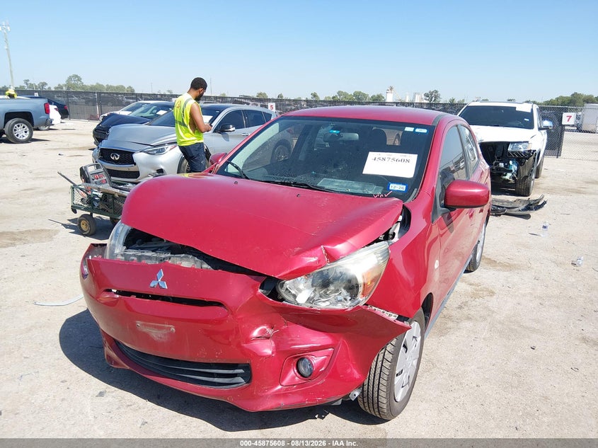 2015 MITSUBISHI MIRAGE HATCHBACK 1.2L I-3 DOHC, VVT, 74HP