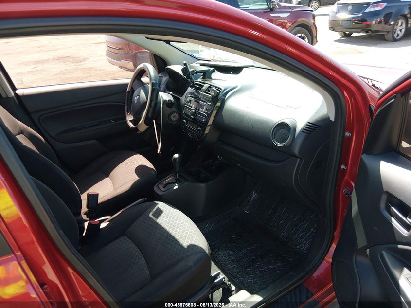 2015 MITSUBISHI MIRAGE HATCHBACK 1.2L I-3 DOHC, VVT, 74HP
