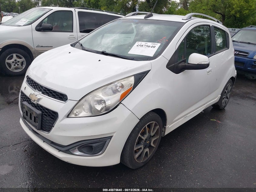 2015 Chevrolet Spark, Удар сзади, IAAI, VIN KL8CF6S95FC792429 — фото 2
