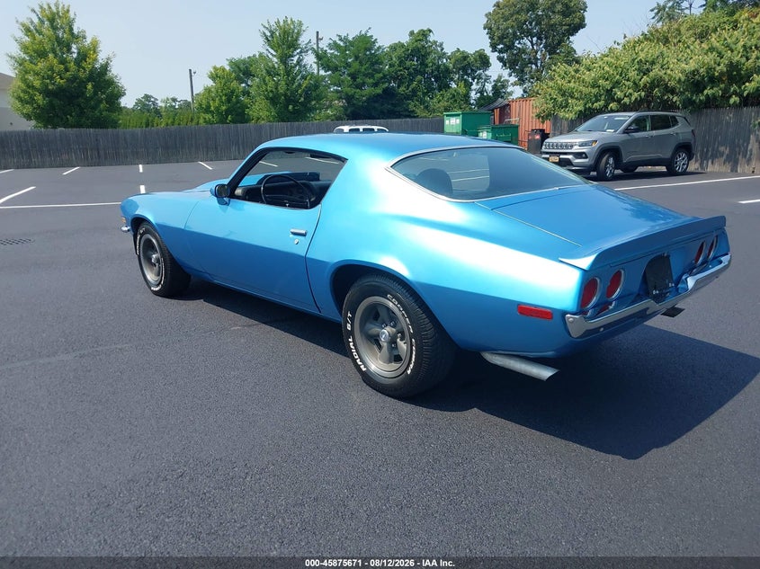 1972 CHEVROLET CAMARO auction photo 3