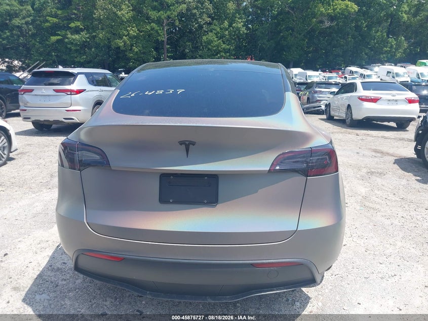 TESLA MODEL Y 2022 VIN 7SAYGDEE0NF426762