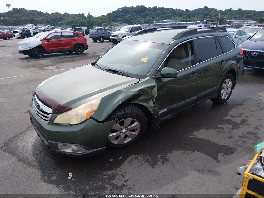 2010 Subaru Outback, Лівий бік, IAAI, VIN 4S4BRCCC7A3355667 — фото 2