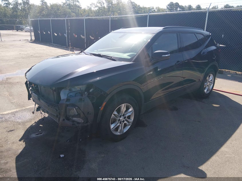 Vin: 3gnkbbraxls689270, lot: 46374739, chevrolet blazer fwd 1lt 20202