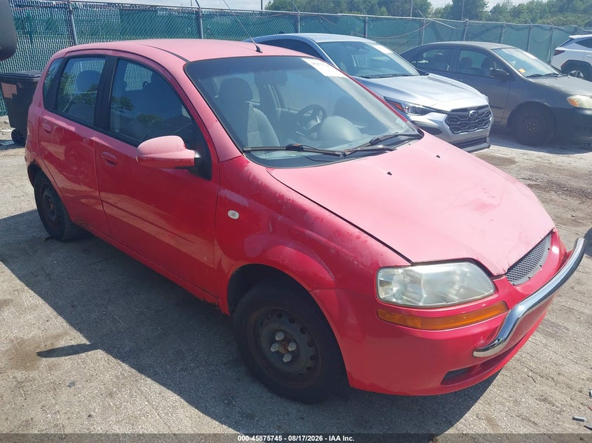 2005 CHEVROLET AVEO auction photo 1