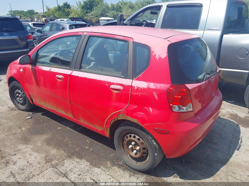 2005 CHEVROLET AVEO auction photo 3