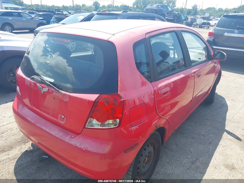 2005 CHEVROLET AVEO auction photo 4