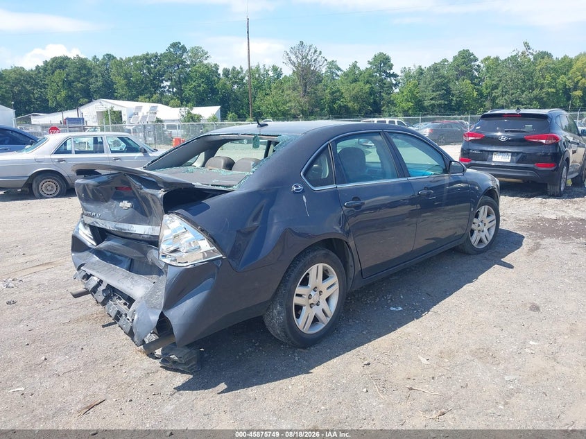 2008 CHEVROLET IMPALA SEDAN 3.9L V-6 VVT, 233HP