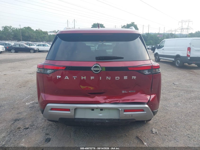 NISSAN PATHFINDER 2022 VIN 5N1DR3CC8NC271453
