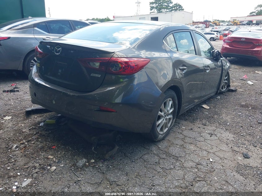 Vin: jm1bm1v74e1112679, lot: 46374791, mazda mazda3 i touring 20144