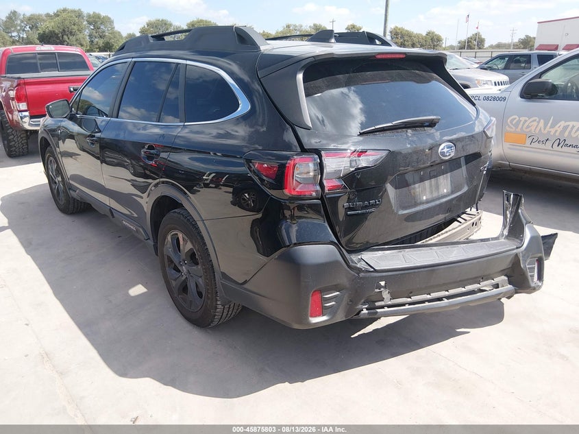 Vin: 4s4btgldxm3144954, lot: 46374799, subaru outback onyx edition xt 20213