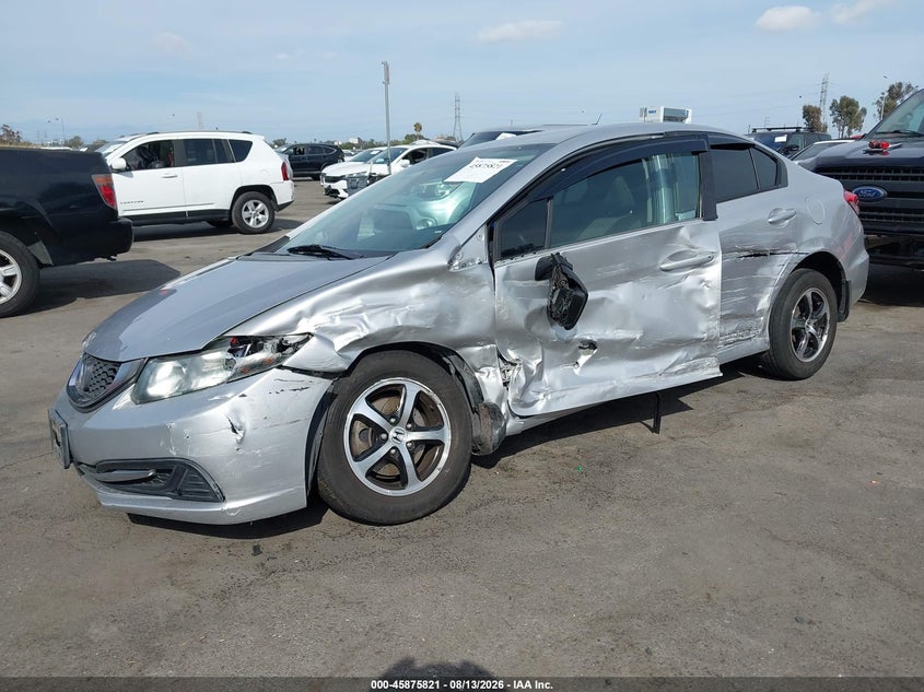 2015 HONDA CIVIC auction photo 2