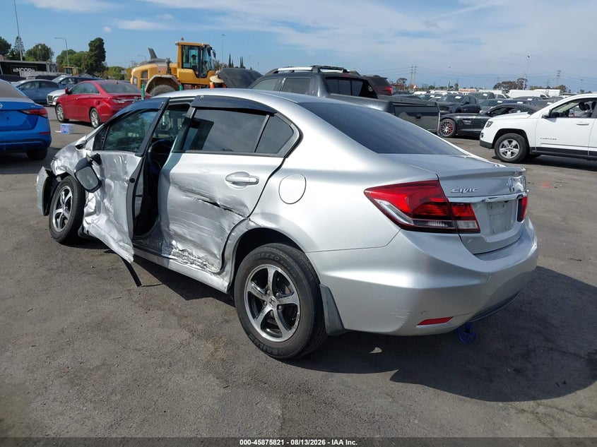2015 HONDA CIVIC auction photo 3
