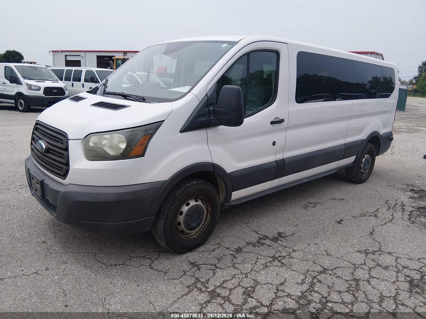 Vin: 1fbzx2zm2gkb33754, lot: 46374829, ford transit-350 xl 20162