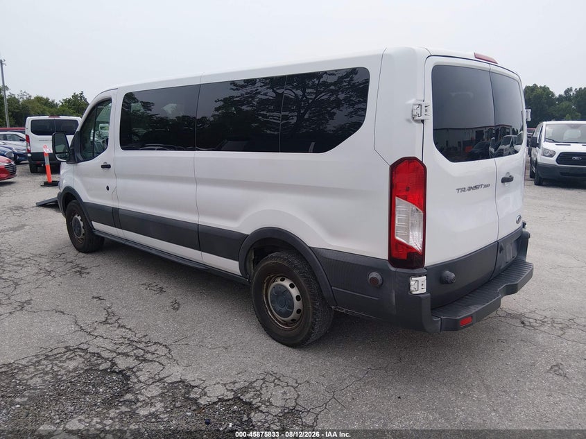 Vin: 1fbzx2zm2gkb33754, lot: 46374829, ford transit-350 xl 20163