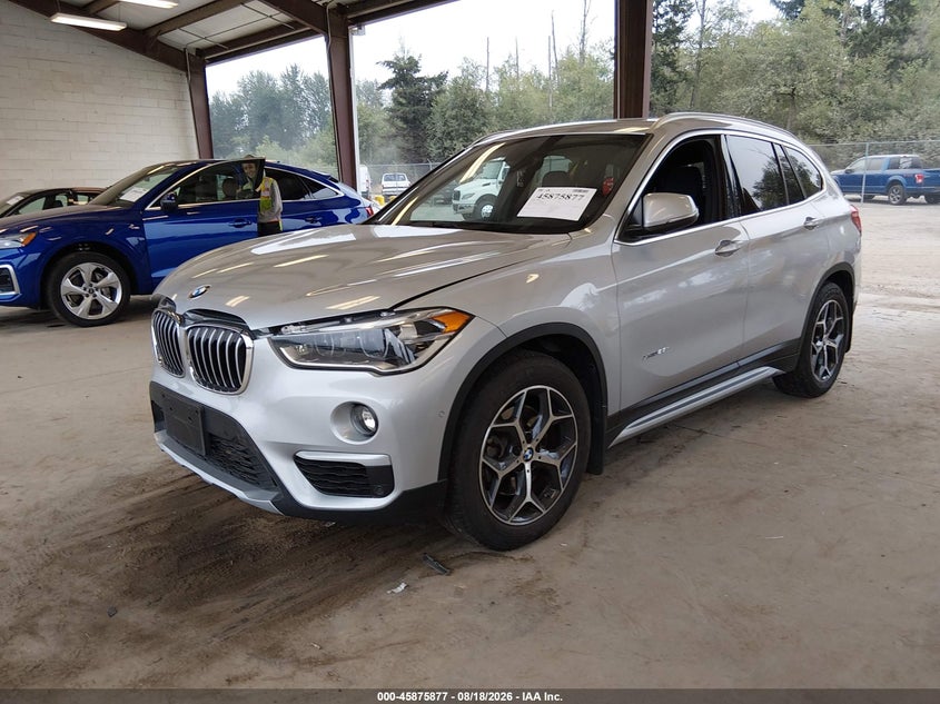 2018 BMW X1, Механика, IAAI, VIN WBXHT3C31J5F88051 — фото 2