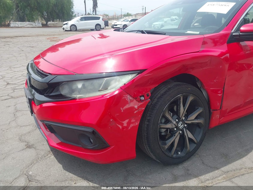 2019 HONDA CIVIC SEDAN 2.0L I-4 DOHC, VVT, 158HP