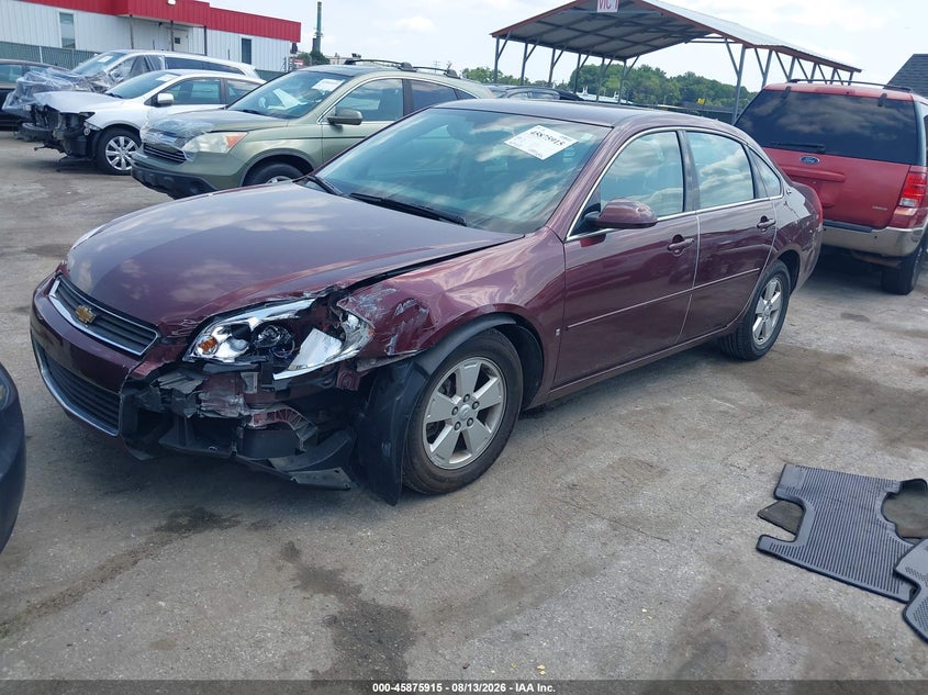 2007 CHEVROLET IMPALA SEDAN 3.5L V6 FI F