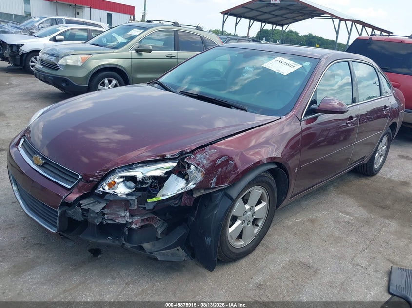 2007 CHEVROLET IMPALA SEDAN 3.5L V6 FI F