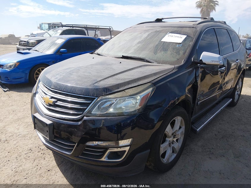 2017 Chevrolet Traverse, Неизвестно, IAAI, VIN 1GNKRJKD8HJ168275 — фото 2