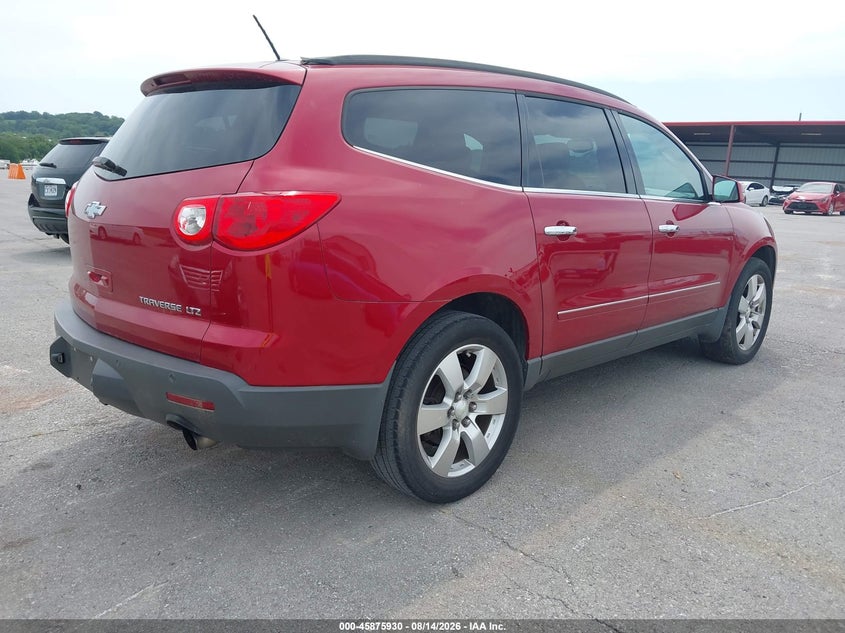 Vin: 1gnkrled4cj417333, lot: 46374926, chevrolet traverse ltz 20124