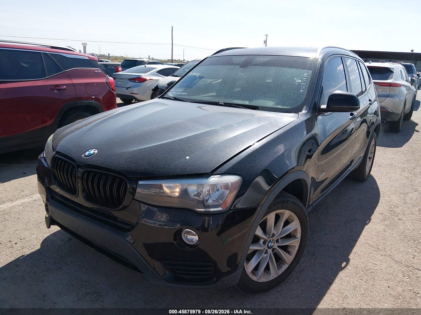 2015 BMW X3, Front End, IAAI, VIN 5UXWX9C5XF0D60209 — photo 2