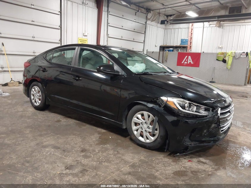 2017 Hyundai Elantra Se, Правый перёд, IAAI, VIN KMHD74LF1HU367705