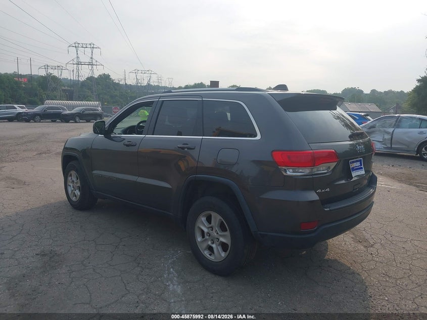 Vin: 1c4rjfag8hc751120, lot: 46374988, jeep grand cherokee laredo 20173