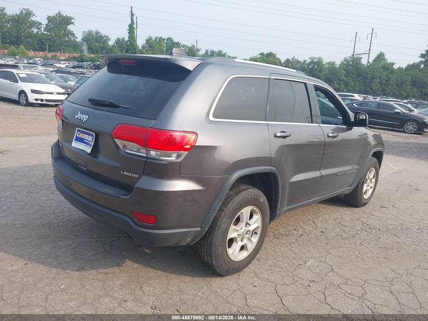 Vin: 1c4rjfag8hc751120, lot: 46374988, jeep grand cherokee laredo 20174