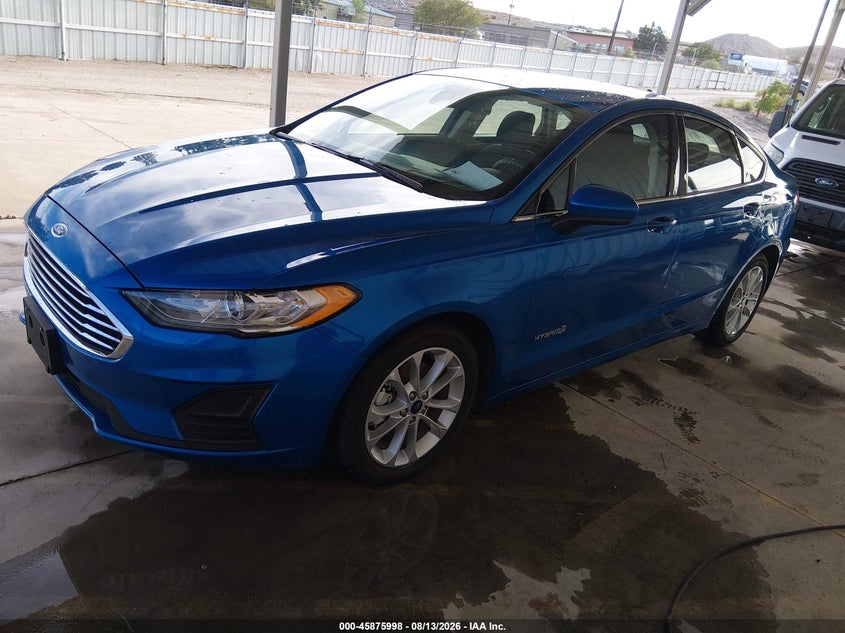 2019 Ford Fusion, Звичайний знос, IAAI, VIN 3FA6P0LU8KR274544 — фото 2