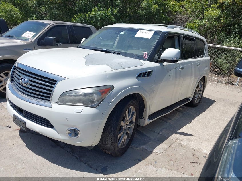 2011 INFINITI QX56 auction photo 2