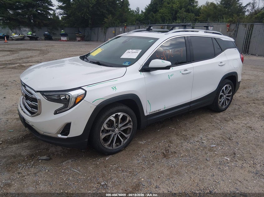 2020 GMC Terrain, Front End, IAAI, VIN 3GKALVEX5LL165178 — photo 2
