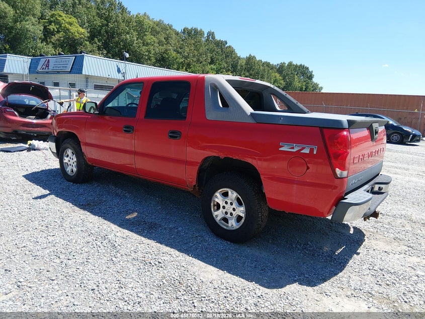 2003 CHEVROLET AVALANCHE 1500 auction photo 3