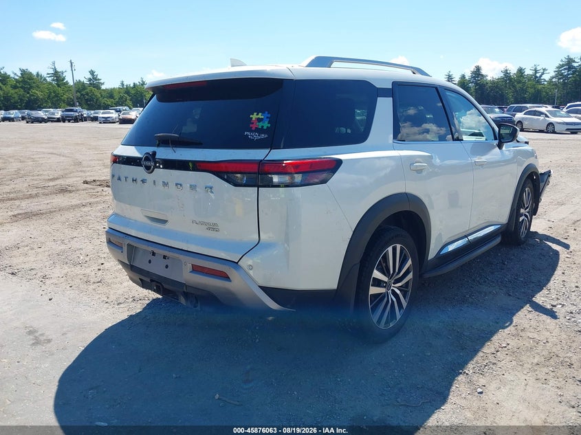 Vin: 5n1dr3dk5nc213581, lot: 46375059, nissan pathfinder platinum 4wd 20224