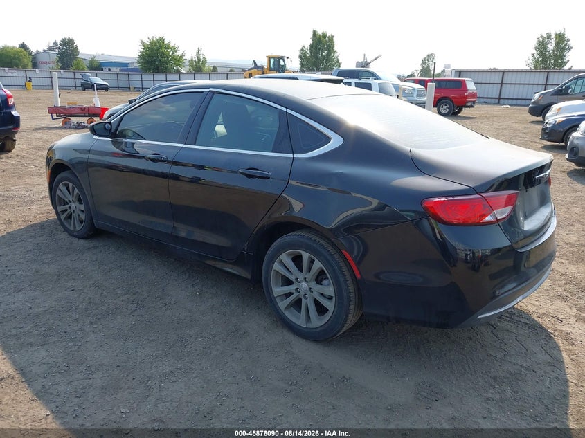 Vin: 1c3cccab0gn107475, lot: 46375085, chrysler 200 limited 20163