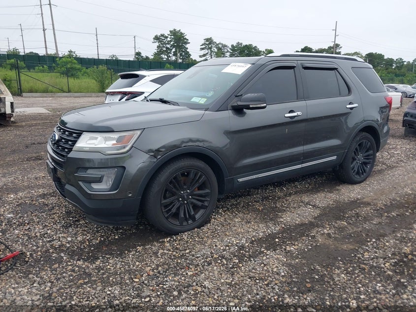 2017 Ford Explorer, Затопление, IAAI, VIN 1FM5K8HT1HGE34083 — фото 2