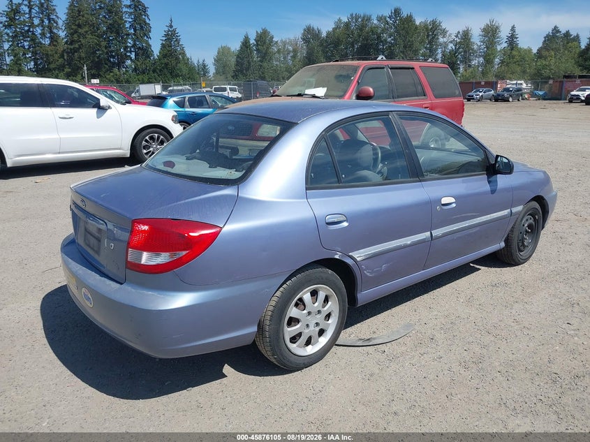 2003 KIA RIO auction photo 4