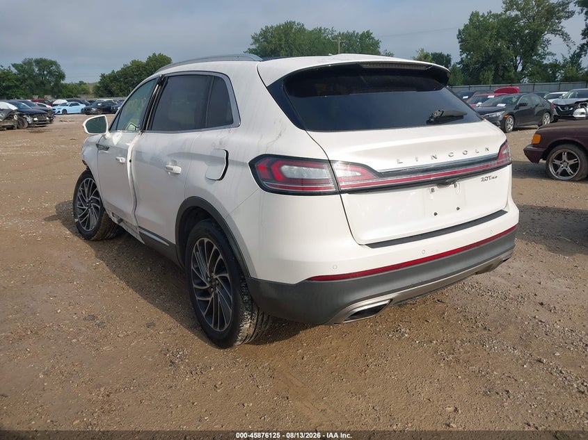 LINCOLN NAUTILUS 2019 VIN 2LMPJ8L98KBL13688