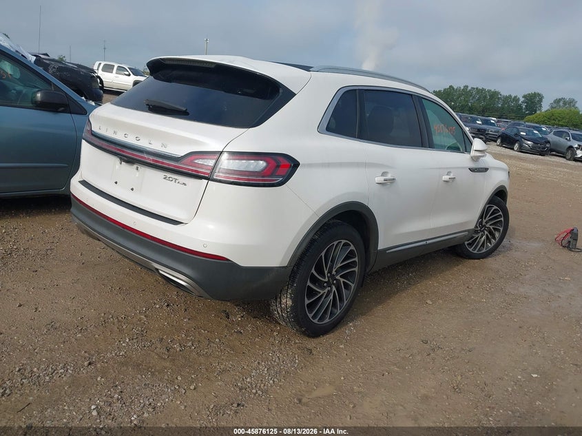 LINCOLN NAUTILUS 2019 VIN 2LMPJ8L98KBL13688