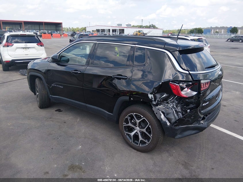 Vin: 3c4njdbn6rt606504, lot: 46375126, jeep compass latitude 4x4 20243