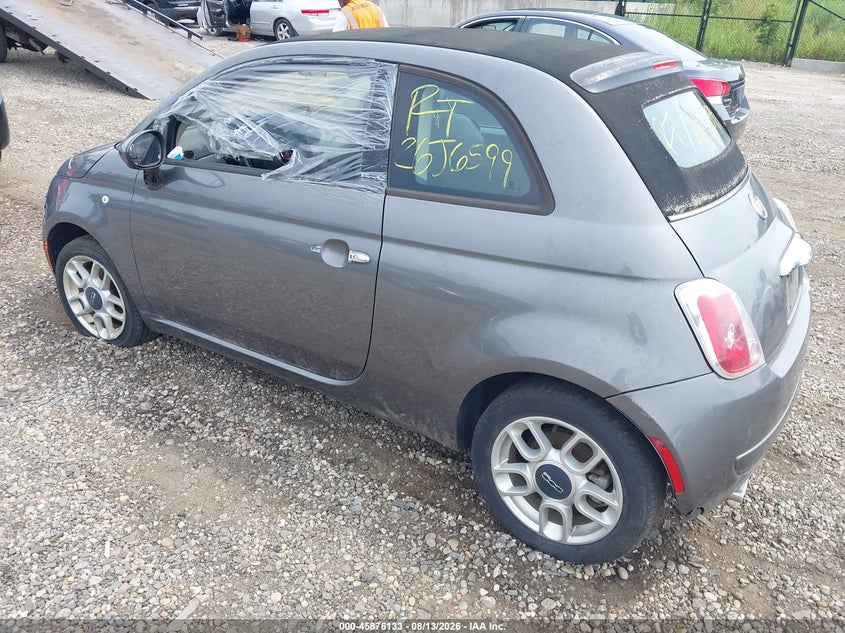 2013 FIAT 500C auction photo 3