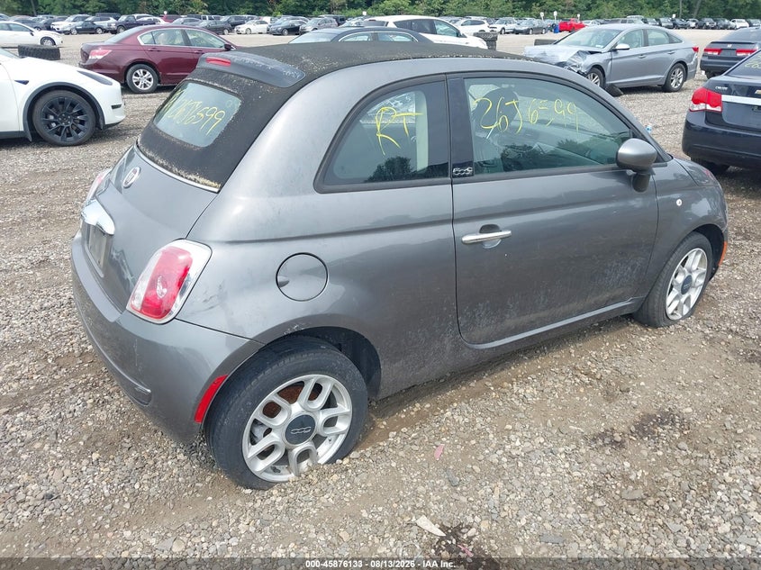2013 FIAT 500C auction photo 4