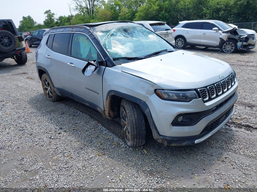 Vin: 3c4njdcn7rt137714, lot: 46375134, jeep compass limited 4x4 2024 img_1