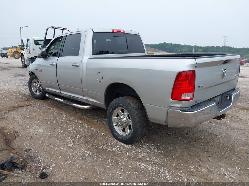 DODGE RAM 2500 2012 VIN 3C6TD5DT2CG121607