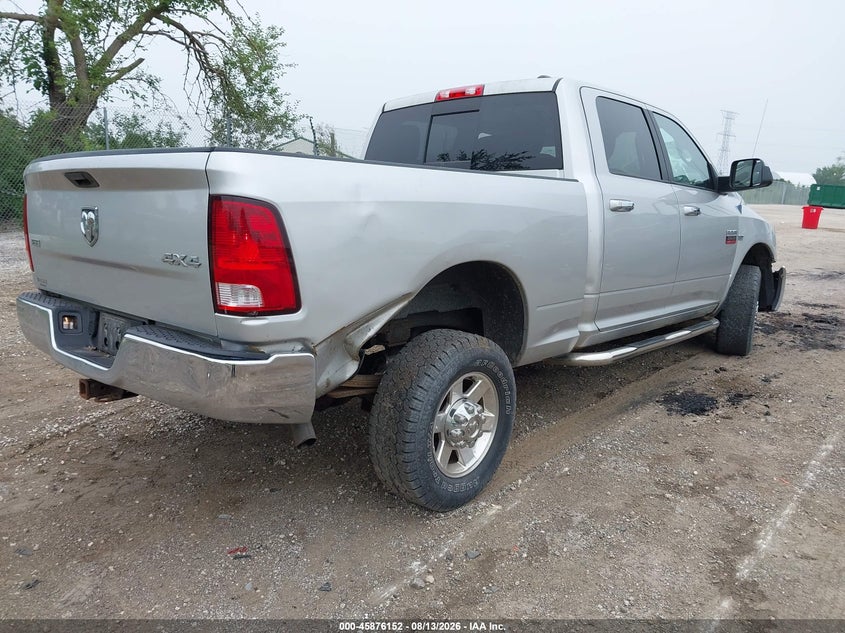 DODGE RAM 2500 2012 VIN 3C6TD5DT2CG121607