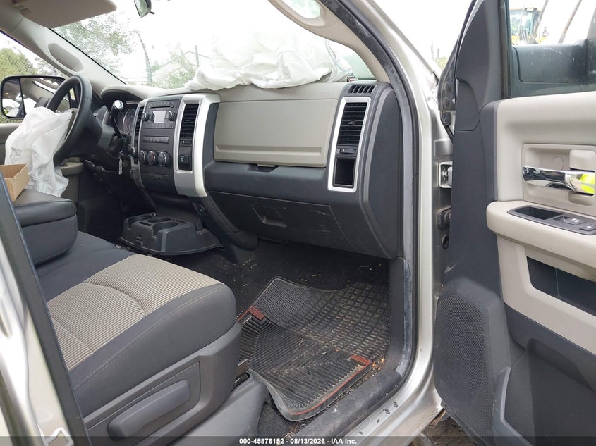 DODGE RAM 2500 2012 VIN 3C6TD5DT2CG121607
