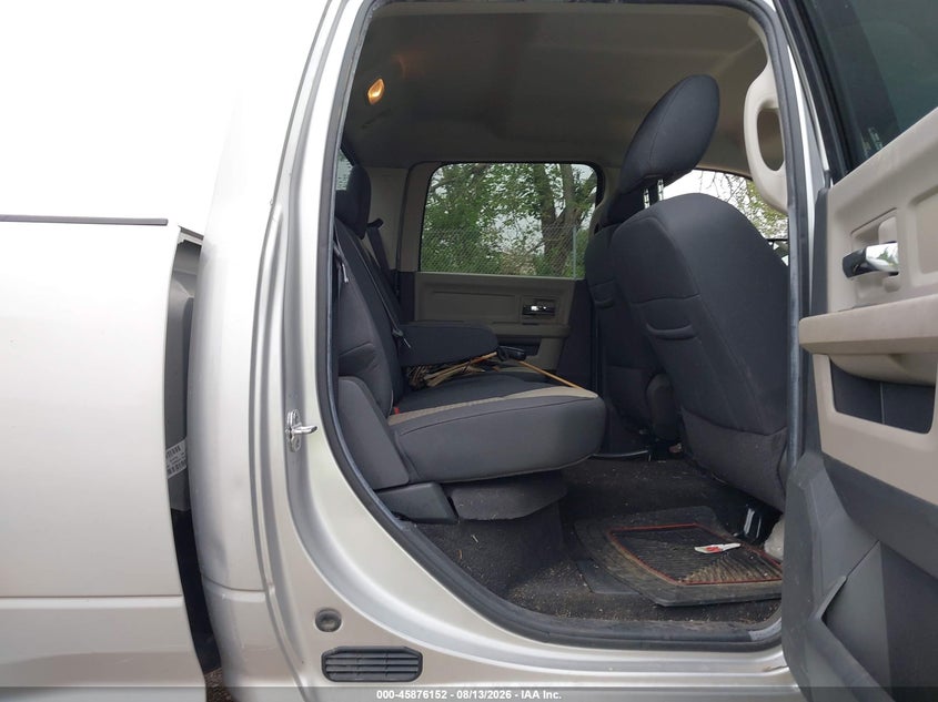 DODGE RAM 2500 2012 VIN 3C6TD5DT2CG121607
